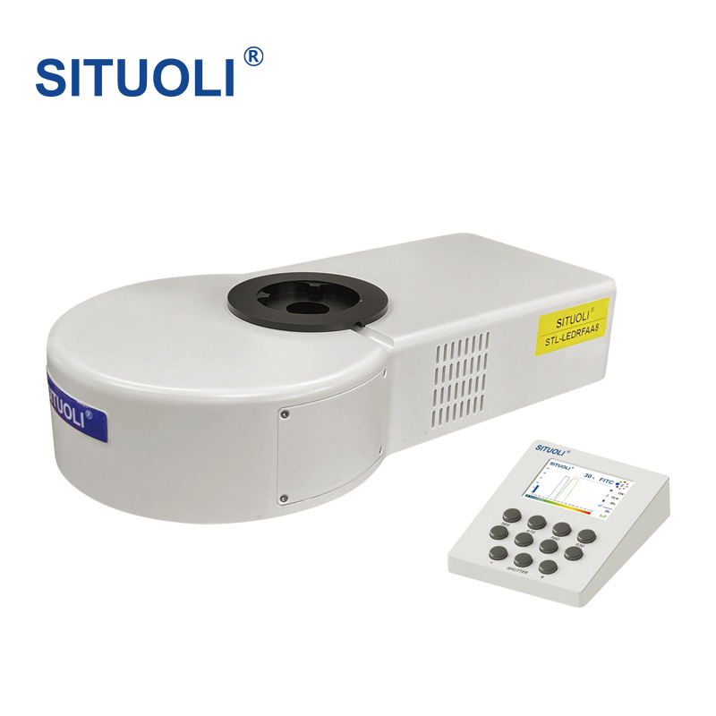 STL-LEDRFAA8 正置8位电动荧光模块