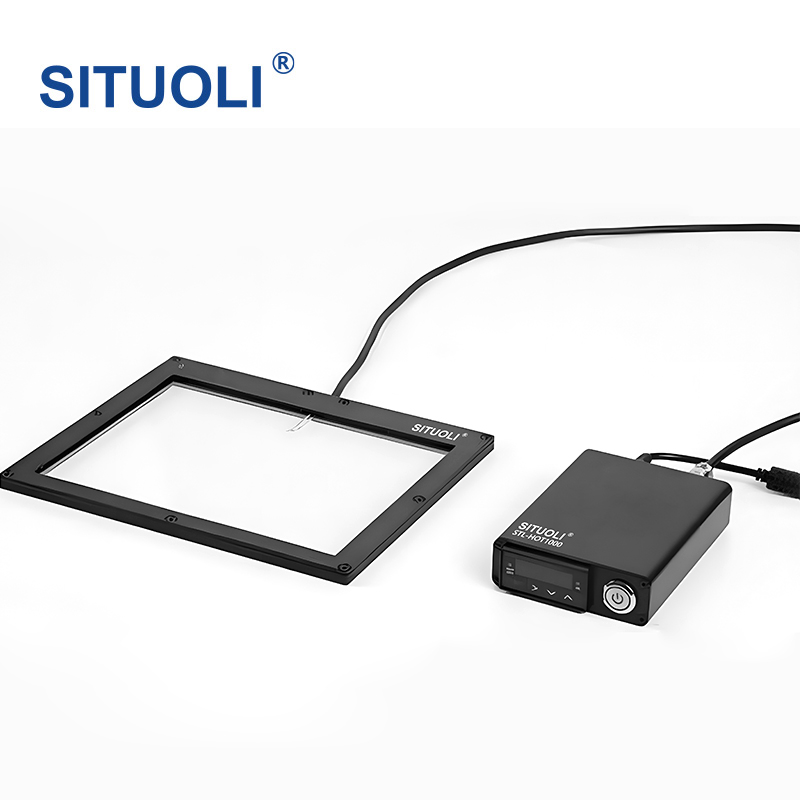 显微镜透明恒温热台 框架式 STL-HOT1000